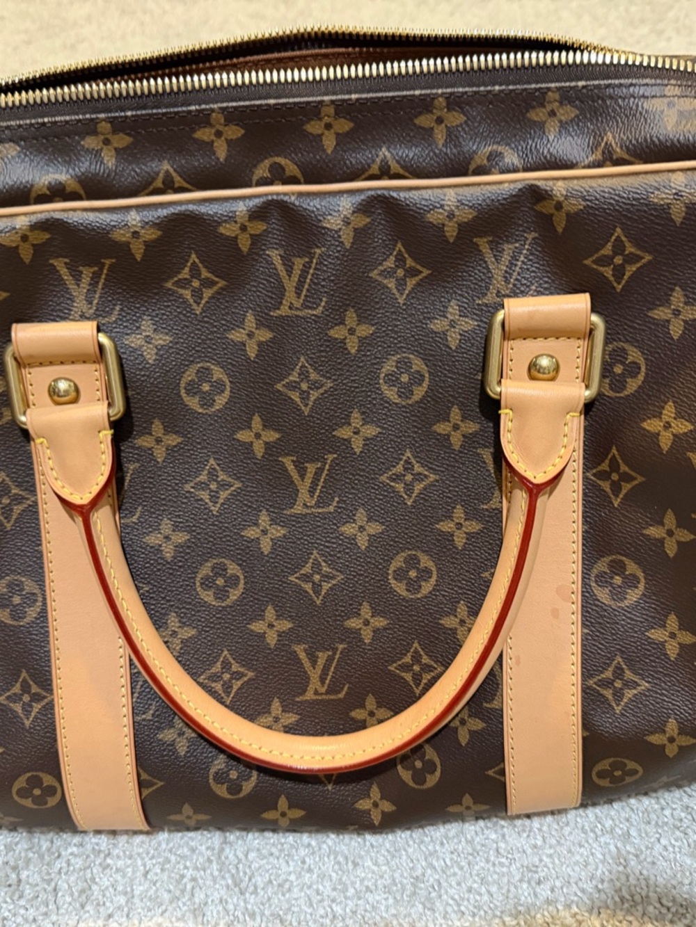 Louis Vuitton Monogram carryall bag - Picture 9 of 11
